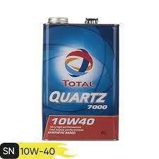 روغن موتور خودرو توتال مدل Quartz 7000 چهار لیتری 10W-40 Total Quartz 7000 4L 10W-40 Car Engine Oil